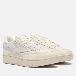 Женские кроссовки Reebok Club C Double Revenge, цвет бежевый, размер 39 EU 100201132-4851855