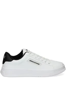 Armani Exchange embroidered-logo sneakers 25407479