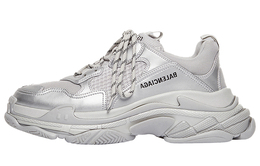 Кроссовки Balenciaga Triple S, серебряный 536737w2fs28100