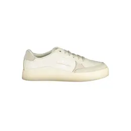 Calvin Klein Elegant White Sneakers with Contrast Accents - EU40/US7 ca-25089-eu40/us7