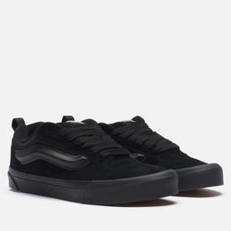 Мужские кеды Vans Knu Skool, цвет чёрный, размер 44.5 EU vn0009qcbka-4857971