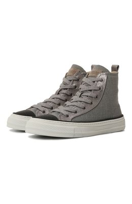 Текстильные кеды Brunello Cucinelli mz25g2761p