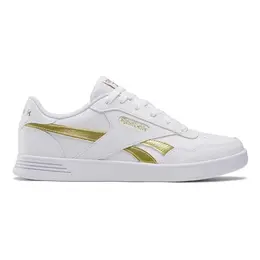Кеды Reebok Court Advance, размер 10 US, белый/белый/золотой 103097554270