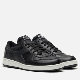 Кроссовки Diadora Magic Basket Low Icona, цвет чёрный, размер 38 EU 179296-c0200-4864821