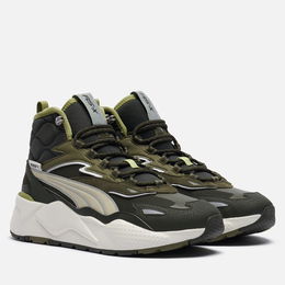 Кроссовки Puma RS-X Hi, цвет оливковый, размер 37.5 EU 392718-07-4865102