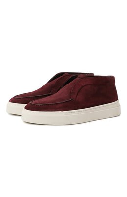 Замшевые кеды Santoni wbgg61274pnntcrj