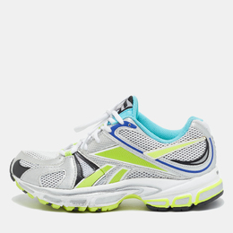 Vetements Multicolor Fabric and Leather Sock Runner Lace Up Sneakers Size 36 1024527