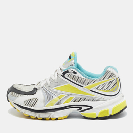 Vetements Multicolor Fabric and Leather Spike Runner Lace Up Sneakers Size 36 1024548