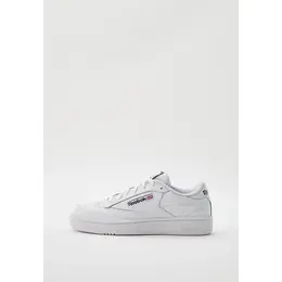 Кеды Reebok Club Classic 85, полнота F, размер 9 US, белый-белый 102037509977