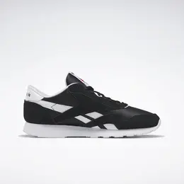 Кроссовки Reebok Classic Nylon, полнота 10 (RU)/ на широкую стопу, размер 9,5 US, Black/White/White 102037454569