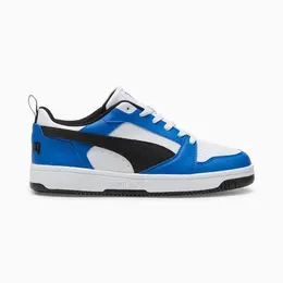 Кроссовки Puma Rebound V6 Low, размер 6,5 UK, синий/белый/черный 102953149179