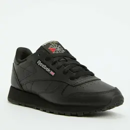 Кроссовки Reebok Reebok CLASSIC LEATHER, размер 38, черный 102817498829