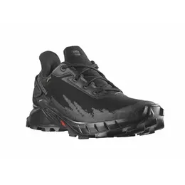 Кроссовки Salomon ALPHACROSS 4 GTX, полнота F (EU)/ на среднюю стопу, размер UK 5,5; EUR 38 2/3; USA 7; 24см (примерно на российский 37*), чёрный 102616615031