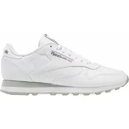 Кроссовки Reebok Classic Leather, полнота F, размер 40.5, белый 101770573404