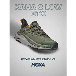 Кроссовки Hoka One One Kaha 2 low GTX, полнота D, размер US12.5D/UK12/EU47 1/3/JPN30.5, зеленый 103796968409