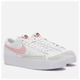 Кроссовки Nike Blazer Low Platform, полнота F, размер 7,5 US, белый 101603908033
