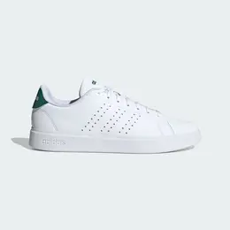 Кеды Adidas Advantage Base, размер 9,5 UK, Cloud White / Core Black / Collegiate Green 103156636900