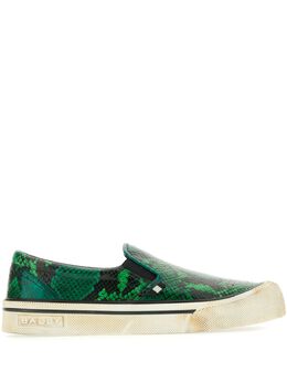 Bally printed slip-on sneakers 26892165