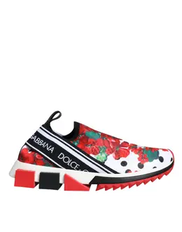 Dolce & Gabbana Multicolor Geranium Sorrento Sneakers Shoes - EU36.5/US6 la10041-36.5