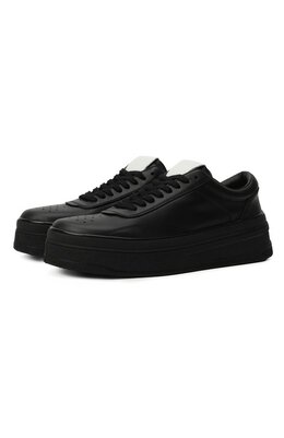 Кожаные кеды Jil Sander j33ws0019