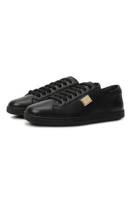 Кожаные кеды Saint Tropez Dolce & Gabbana cs1735/an990