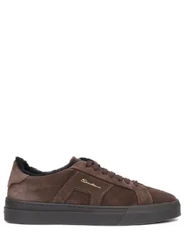 Santoni Кеды замшевые на меху 2186499