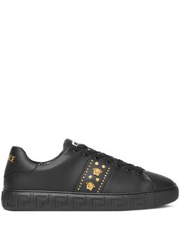 Versace Greca studded sneakers 26570521