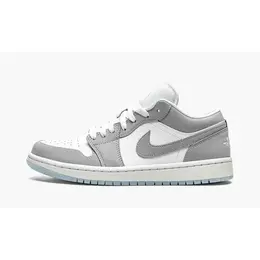 Кроссовки Nike Air Jordan 1 Low, полнота F, размер 38 RU, wolf grey 103254954424