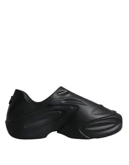 Dolce & Gabbana Black Foiled Rubber Toy Low Top Sneakers Shoes - EU44/US11 mv6349-44