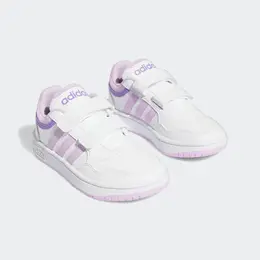 Спортивные кроссовки Adidas "HOOPS" Adidas Sportswear, цвет Cloud White / Bliss Lilac / Violet Fusion 1457240555 | cloud white / bliss lilac / violet fusion