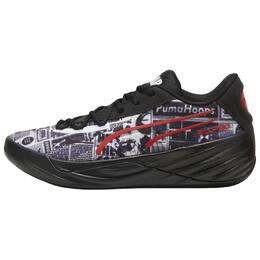 Баскетбольные кроссовки All-Pro Nitro для мужчин с низким верхом, черные Puma 310395-01 | gray/black