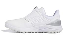 Кроссовки для гольфа Solarmotion BOA 24 Spikeless Cloud White Silver Metallic женские Adidas if0288 | white/silver