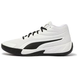 Баскетбольные кроссовки унисекс среднего размера, черные/белые Puma 310829-07 | white/black