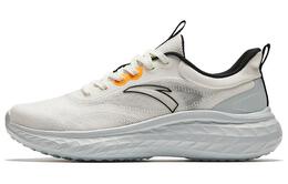 Кроссовки Anta Running Collection с низким верхом, противоскользящие, износостойкие, мужские, белые, серые, черные 912425510-2 | ivory white/light gray/black