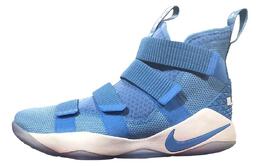 Баскетбольные кроссовки Lebron 11 Basketball Shoes Men High-top Nike, цвет Coastal Blue 943155-408 | coastal blue