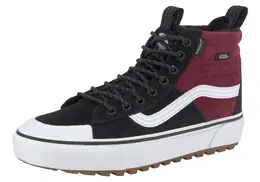 Кроссовки Vans "SK8-Hi MTE-2" с контрастным логотипом на пятке, бордовый 6004446585 | schwarz-bordeau