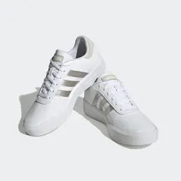Спортивные кроссовки Adidas "CORT PLATFORM" Adidas Sportswear, цвет Cloud White / Champagne Metallic / Aluminium 2215060330 | cloud white / champagne metallic / aluminium