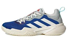 Кроссовки Adidas Barricade Royal Blue Off White Bright Red Women's, синий id1555 | blue with white lettering