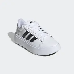 Спортивные кроссовки Adidas "GRAND COURT PLATFORM" Adidas Sportswear, белый 6270352025 | cloud white / core black / core black
