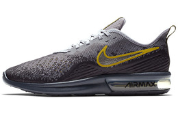 Кроссовки Air Max Sequent для бега мужские с низким верхом серые/желтые Nike ao4485-003