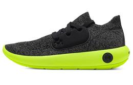 Кроссовки унисекс с низким верхом, черные/зеленые Under Armour 3024692-003