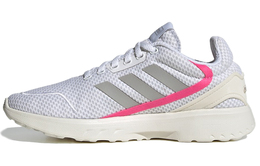 Кроссовки женские Nebzed с низким верхом розовые/серые Adidas Neo eh2060