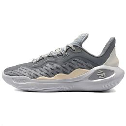 Баскетбольные кроссовки Curry 11 унисекс с низким верхом Under Armour 3027723-101 | gray/white