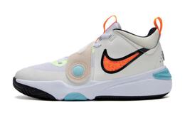 Кроссовки Team Hustle D11 GS 'CHBL' Nike, белый/оранжевый hf5735-181 | white orange