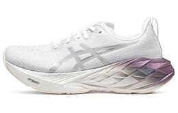 Asics Кроссовки Novablast 4 Platinum Real White Pure Silver Women's 1012b722-100 | white purple