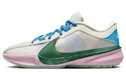 Кроссовки Zoom Freak 5 'Five The Hard Way' Nike, белый/розовый/зеленый dx4985-100 | white pink green