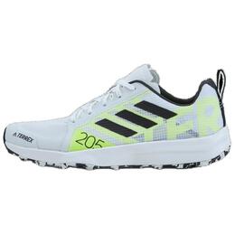 Кроссовки Terrex Speed женские с низким верхом, белые/зеленые Adidas fw2610