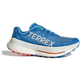 Кроссовки мужские TERREX AGRAVIC SPEED с низким верхом, цвет: синий/светло-серый/оранжевый с эффектом полузащиты Adidas ih0979 | pulse blue/light gray/half-impact orange