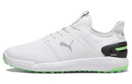 Puma Низкие мужские кроссовки для гольфа IGNITE ELEVATE, белые, черные, зеленые 376077-12 | white black green