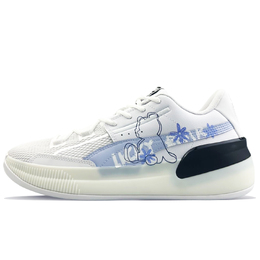 Баскетбольные кроссовки Clyde Hardwood мужские с низким верхом сиреневые Puma 194454-01(team40-线条小熊) | light purple